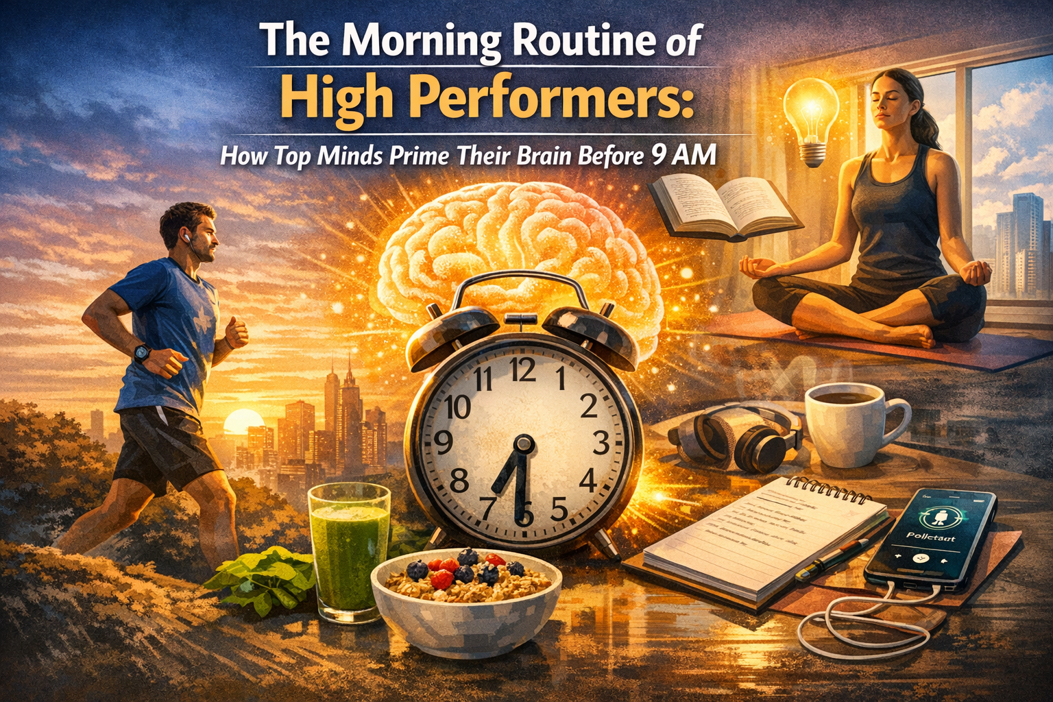 Morning Rounds Thinkining The Morning Routine of High Performers: How Top Minds Prime Their Brain ...