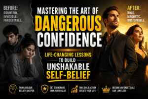 Mastering the Art of Dangerous Confidence: Life-Changing Lessons to Build Unshakable Self-Belief